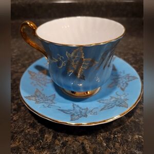 Sutherland Bone China Tea Cup and Soucer. Vintage.